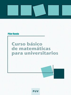 cover image of Curso básico de matemáticas para universitarios